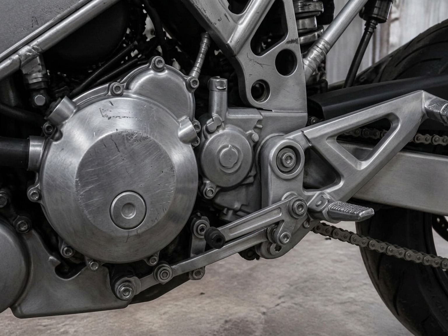 Winter salt and motorbike corrosion